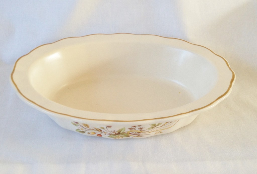 Nivag Crockery Marks and Spencer Harvest Fluted Pie Dish